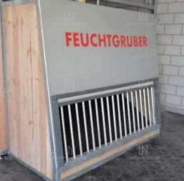 Heuautomat für Pferd Heuraufe Fütterungstechnik Stall Futterautomat