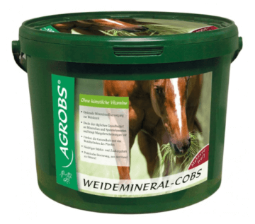 Agrobs Weidemineral Cobs 25kg 5,79€/kg Mineralfutter Mineralien Pferde Weidegang