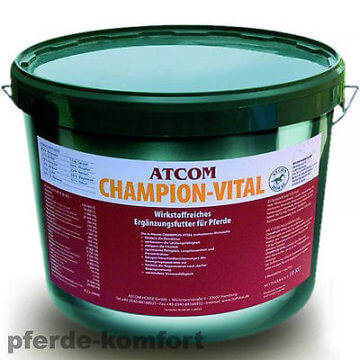 Atcom CHAMPION-VITAL 10Kg, Mineralfutter für Pferde-Premium-Qualität! 9,99€/Kg